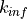 k_{inf}